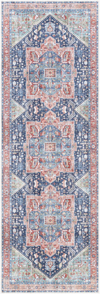 Amelie Machine Woven Rug, by Surya, 7'10.49" length x 2'7.5" width