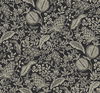 Pomegranate Black Wallpaper, by York Wall, 27' length x 2'3" width x 0.02" depth thumbnail 1