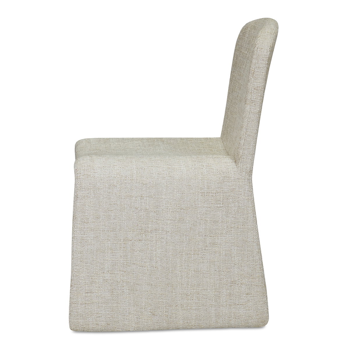 Ella Dining Chair Heather Beige, by Moe's Home, 22" width x 33" height x 22.5" depth View 4