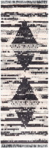 Enzo Machine Woven Rug, by Surya, 7'3" length x 2'7" width thumbnail