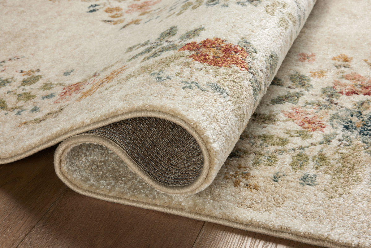 Rifle Paper Co. x Loloi Laurel Rug, 2'8" length x 4' width View 5