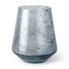 Robyn Tall Blue Glass Vase, by Mercana, 7.28" length x 7.28" width x 8.98" height thumbnail 1