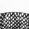 Lola (Set of 3) Black Water Hyacinth Zig Zag Weave Round Basket with Handles, Bins & Basket by Mercana, 19.69" length x 19.69" width x 23.62" height thumbnail 7