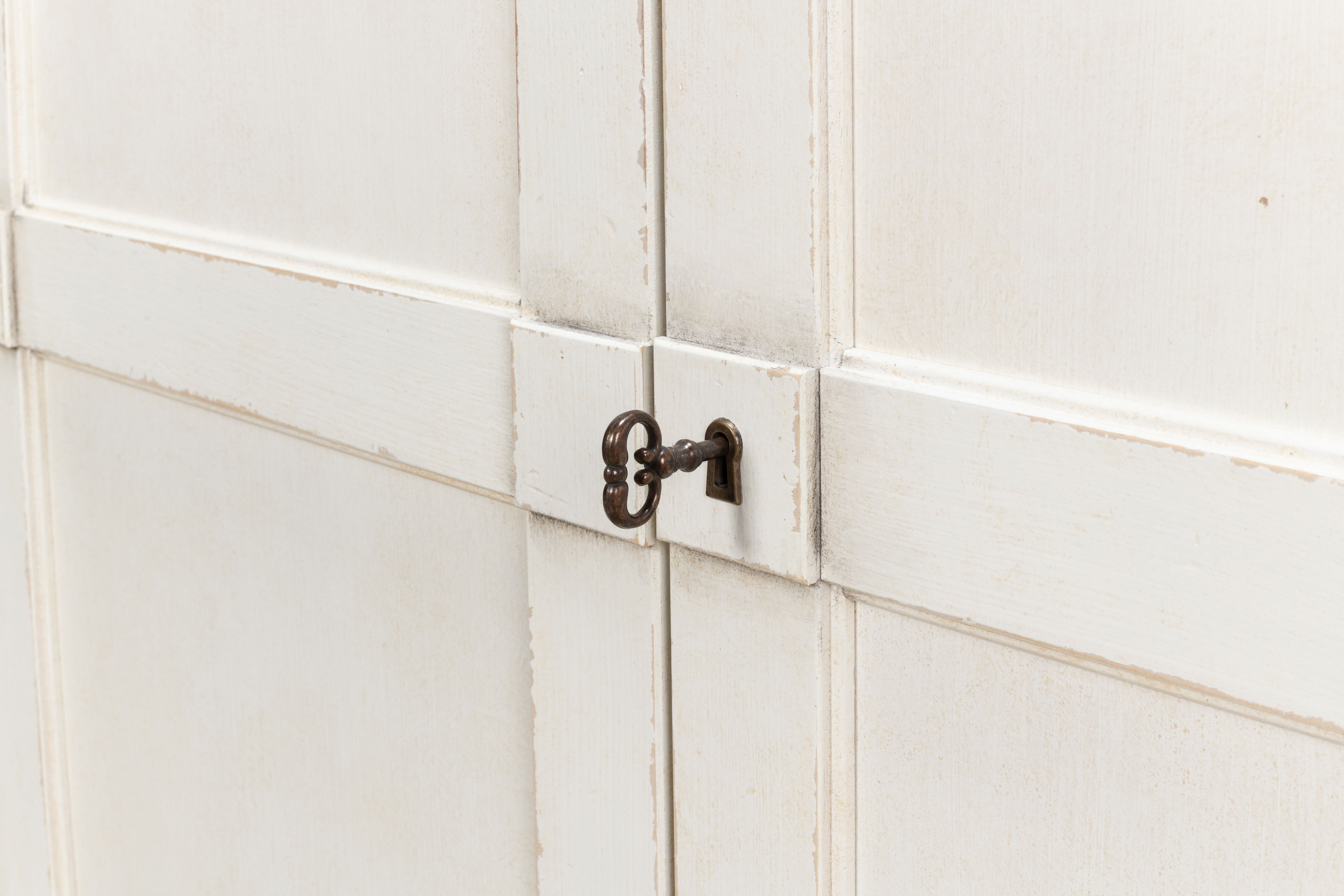 Luciana 6 Wood Dr Buffet,112',Wh/Wh,G.Qz, Cabinets & Sideboard by Sarreid, 112" length x 15" width x 38" height View 12