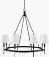 Bonita Chandelier, by Surya, 32" length x 32" width x 33" height thumbnail