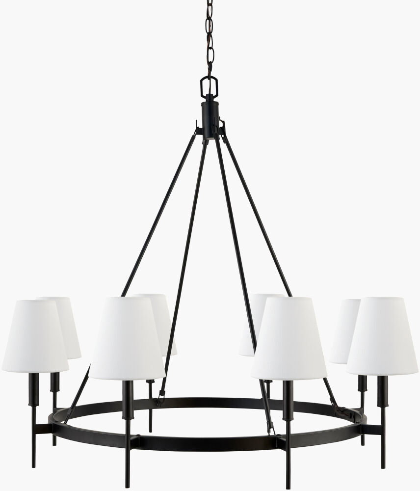 Bonita Chandelier, by Surya, 32" length x 32" width x 33" height