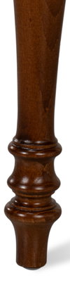 Polk Fabric Side Chair  Brown, by Sarreid, 2'3" length x 1'9" width x 3'3" height thumbnail 8