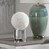 Cascara White Sculpture, Figurines & Statue by Uttermost, 6.37" width x 10" height x 6.37" depth thumbnail 2