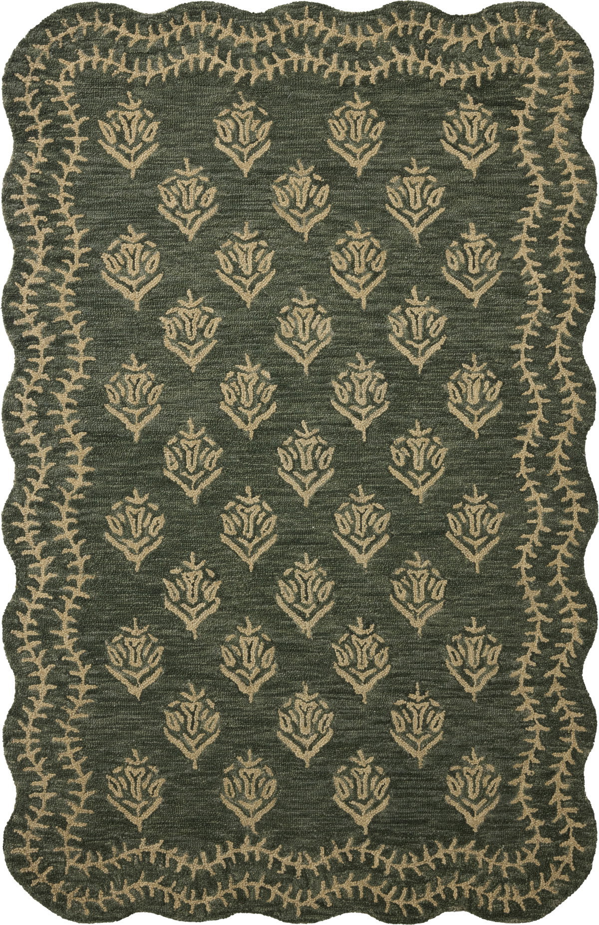 Rifle Paper Co. x Loloi Lisette Rug, 5' length x 7'6" width View 1