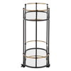 Andre Iron Bar Cart, Bar Carts & Cabinet by Uttermost, 32" width x 30.25" height x 13.5" depth thumbnail 5