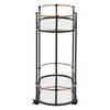 Andre Iron Bar Cart, Furniture by Uttermost, 32" width x 30.25" height x 13.5" depth thumbnail 5