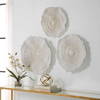 Ocean Gems Coral Wall Decor Set/3, Sculptural Wall Art by Uttermost, 21.75" width x 20.5" height x 3.5" depth thumbnail 4