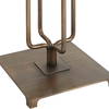 Link Brushed Gold Floor Lamp, by Uttermost, 19" width x 67" height x 19" depth thumbnail 8