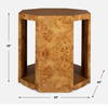 Indus Burl Side Table, Side & End Table by Uttermost, 26" width x 26" height x 26" depth thumbnail 3