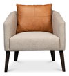 Bronson Tub Chair, by Sarreid, 2'7" length x 2'6" width x 2'8" height thumbnail 2