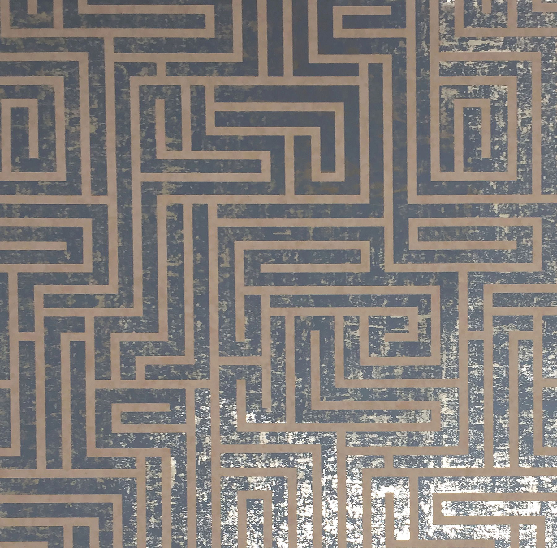 A Maze Blue Wallpaper large image 