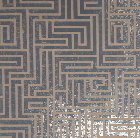 A Maze Blue Wallpaper