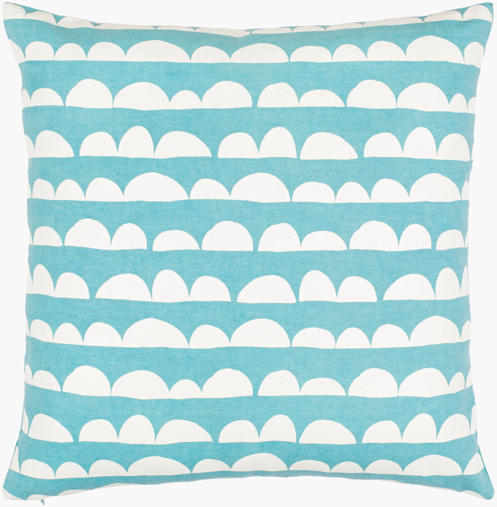 Lachen Lumbar Pillow Down, Decorative Pillow by Surya, 13" length x 20" width
