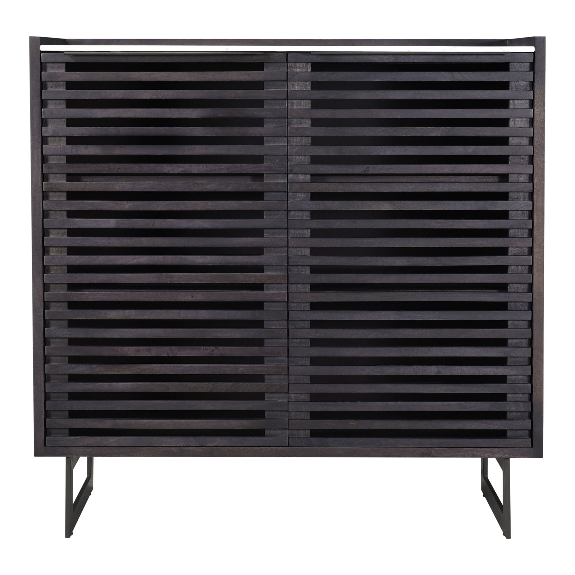 Paloma Small Cabinet Charcoal Grey large image 