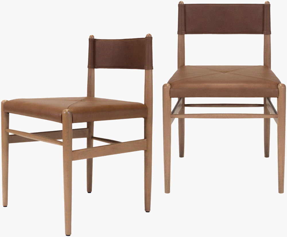 Stria Dining Chair, by Surya, 20" width x 32" height