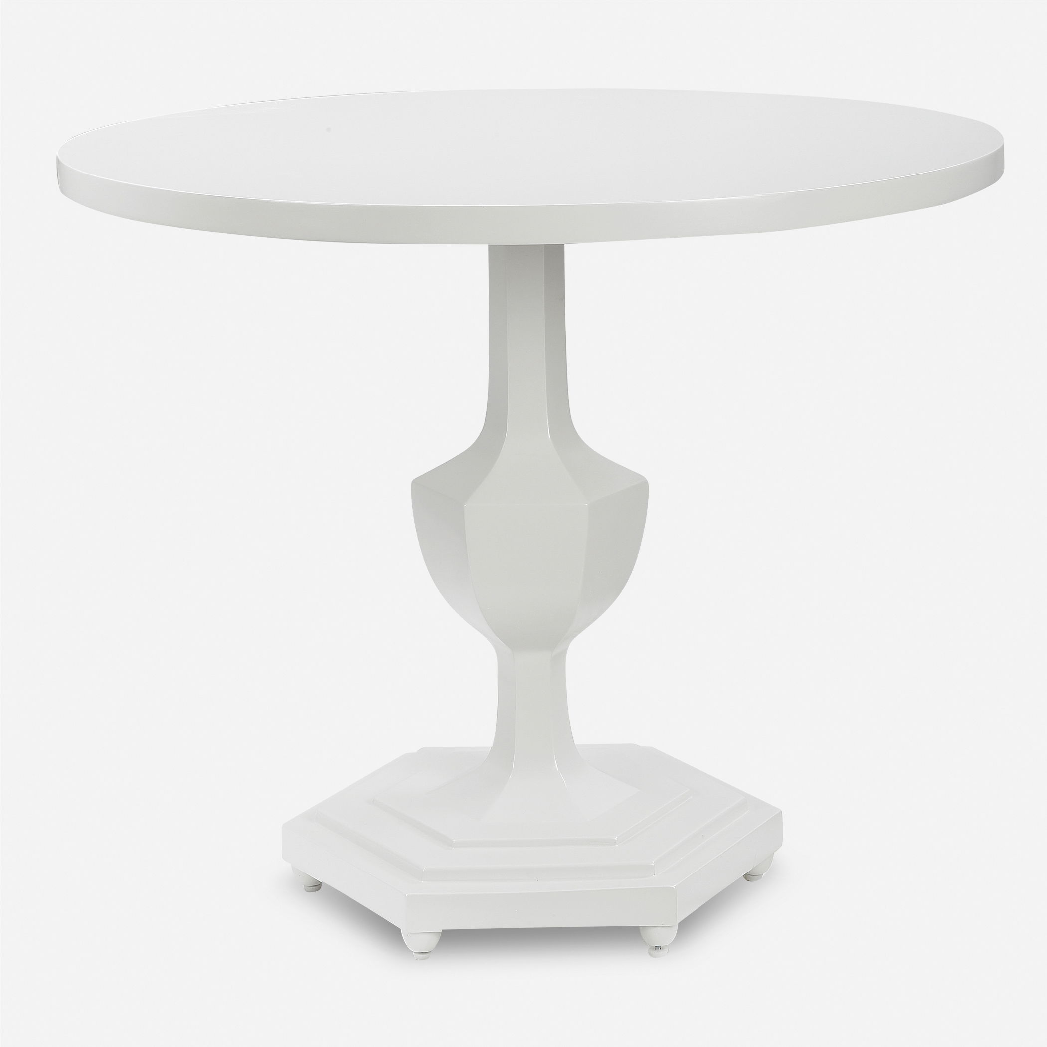 Kabarda White Foyer Table large image 