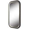 Nevaeh Curved Rectangle Mirror thumbnail 5