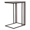 Theodore Travertine Accent Table, Side & End Table by Uttermost, 16" width x 23" height x 12" depth thumbnail 6