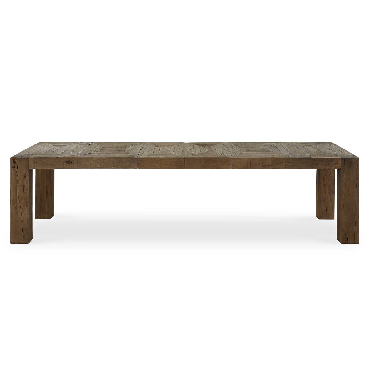 Aldan Reclaimed Oak Dining Table, by Uttermost, 116" width x 30" height x 40" depth View 1