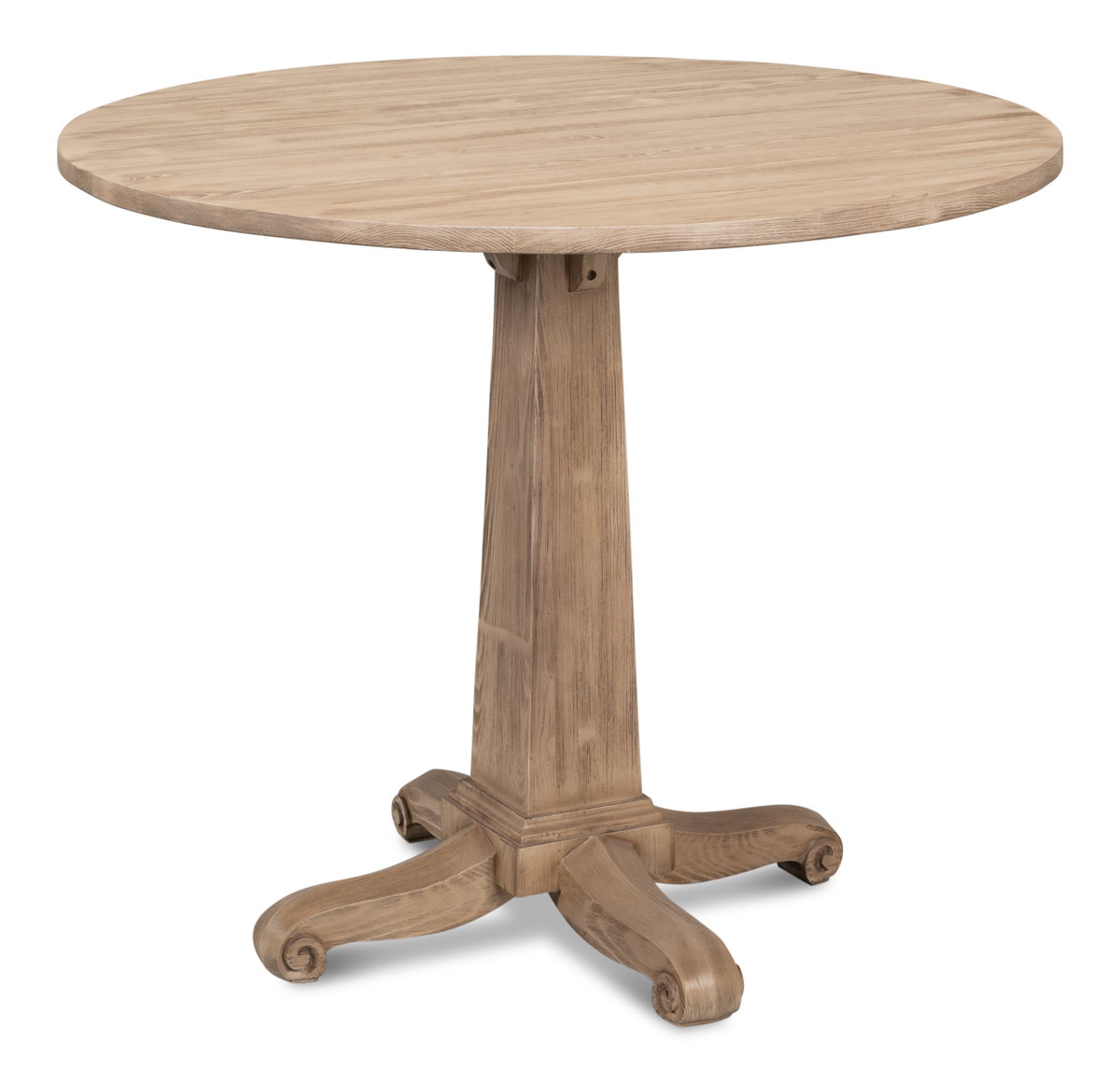 Perry Vineyards Bistro Table, by Sarreid, 3' length x 3' width x 2'6" height View 1