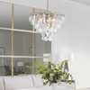 Goccia 6 Light Tear Drop Glass Pendant, by Uttermost, 28.75" width x 23" height x 28.75" diameter x 28.75" depth thumbnail 9