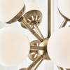Droplet 16 Light Sputnik Chandelier, by Uttermost, 28.12" width x 17.12" height x 28.12" diameter thumbnail 8