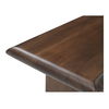 Lila Dining Bench Large Brown, Benche by Moe's Home, 89" width x 18" height x 17" depth thumbnail 5