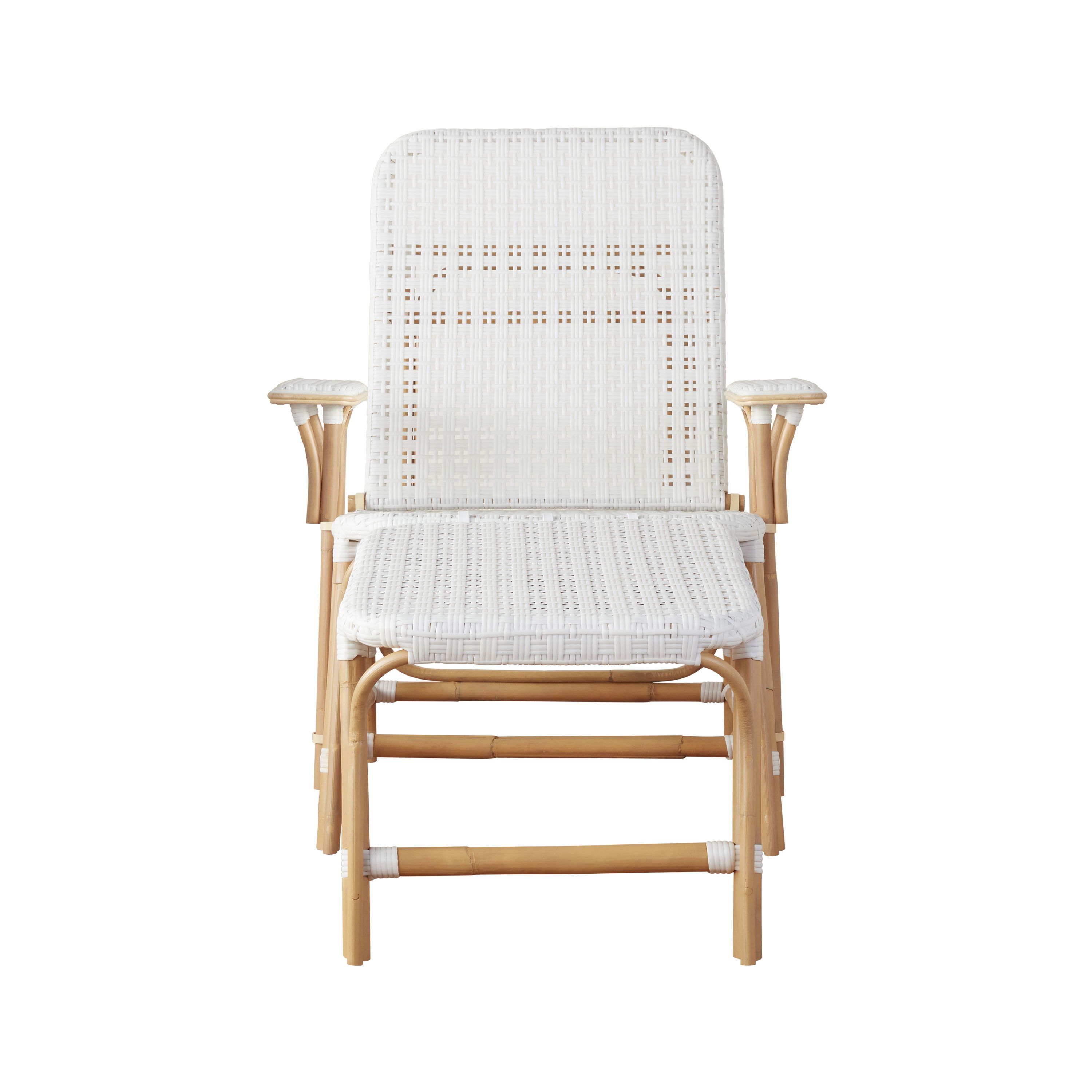 Flore Outdoor Chaise Lounge, Chaise Lounges & Daybed by Woven, 32" width x 39" height x 66" depth View 1