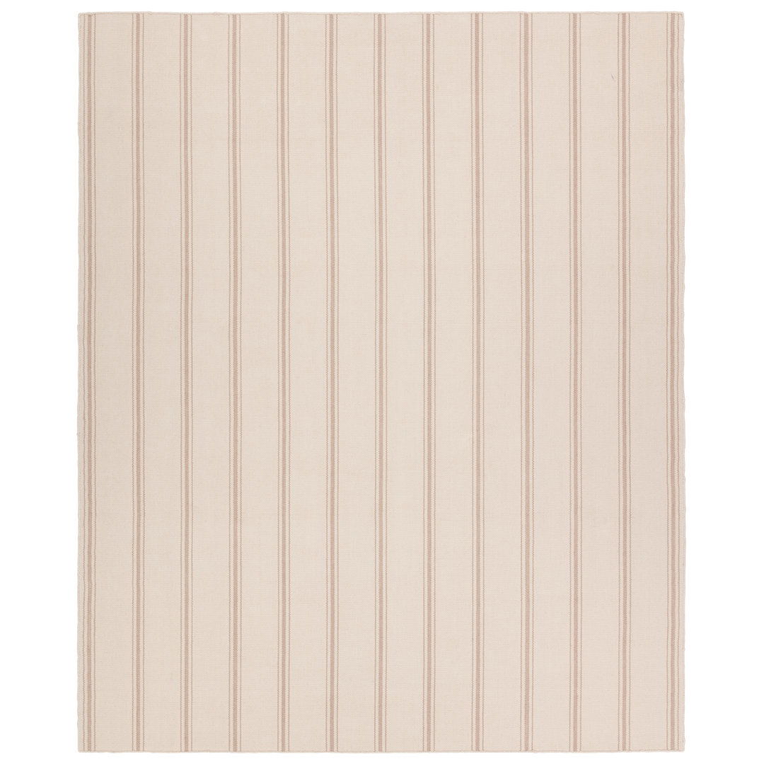 Memento Handmade Indoor/Outdoor Striped Cream/ Beige large image 