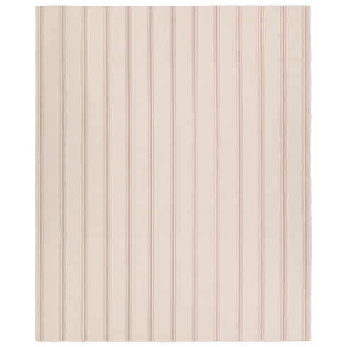 Memento Handmade Indoor/Outdoor Striped Cream/ Beige