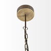 Dyson I 18x18 Black Metal Triangular Orb Pendant Light thumbnail 3