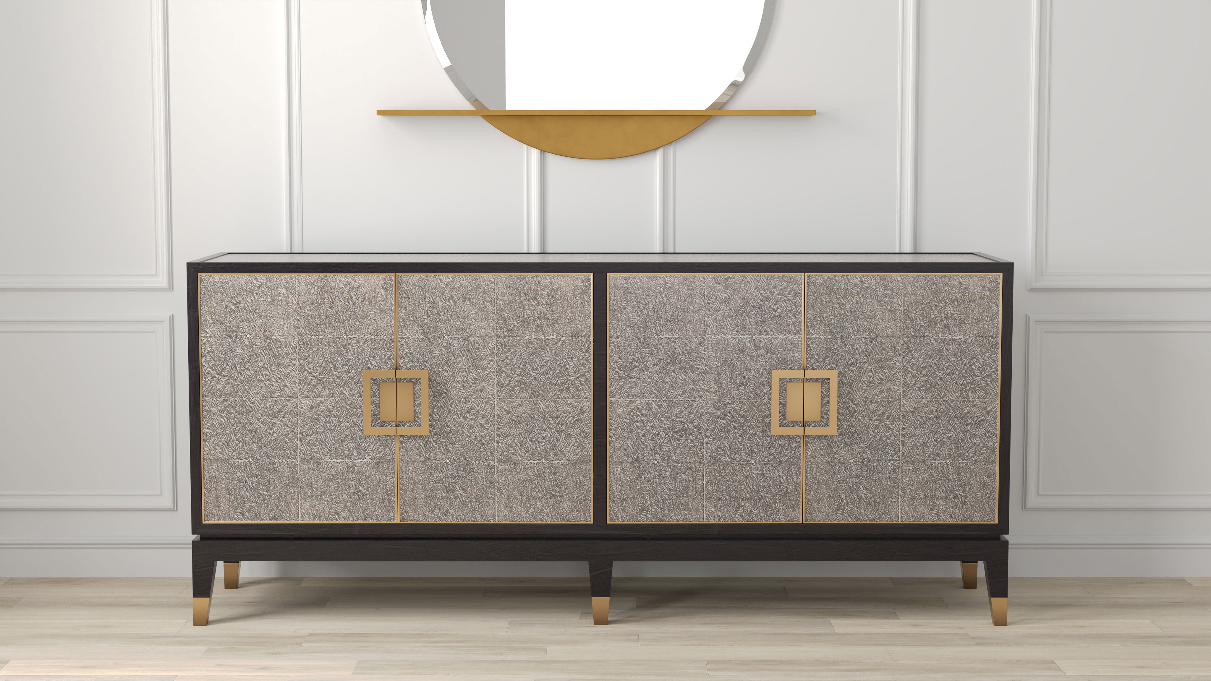 Beto Four Door Sideboard large image 