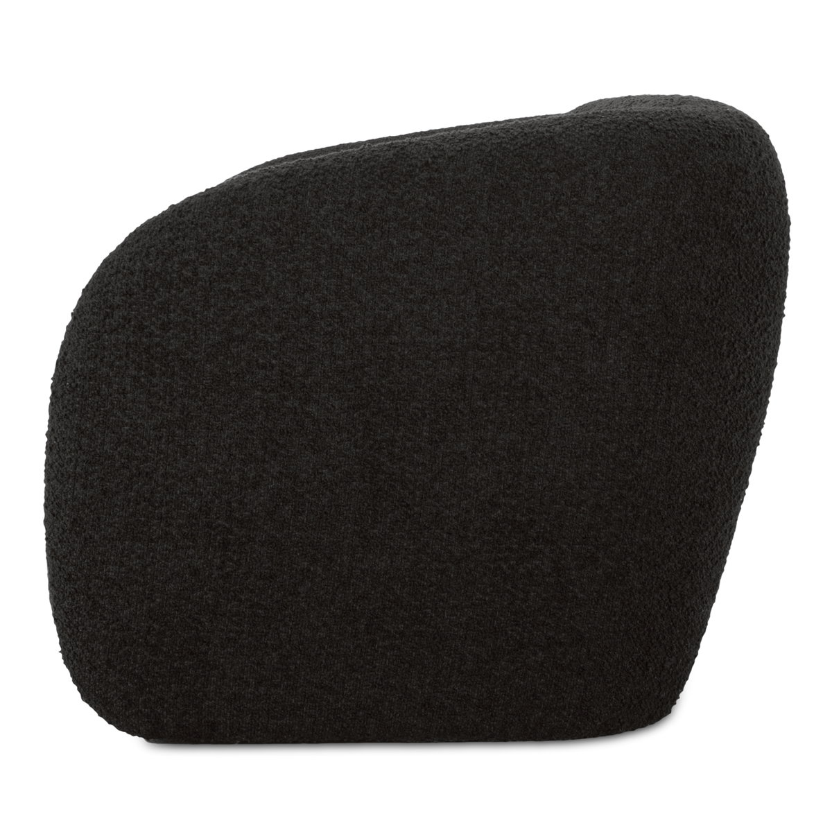 Faye Sofa Black Boucle, Sofas & Sectional by Moe's Home, 92" width x 29" height x 35" depth View 3