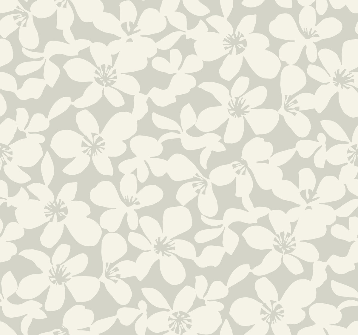 Free Spirit Grey Wallpaper, by York Wall, 27' length x 2'3" width x 0.02" depth