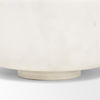 Katora Large Premium Solid White Marble Bowl, Decorative Bowl by Mercana, 9.5" length x 9.5" width x 4" height thumbnail 7