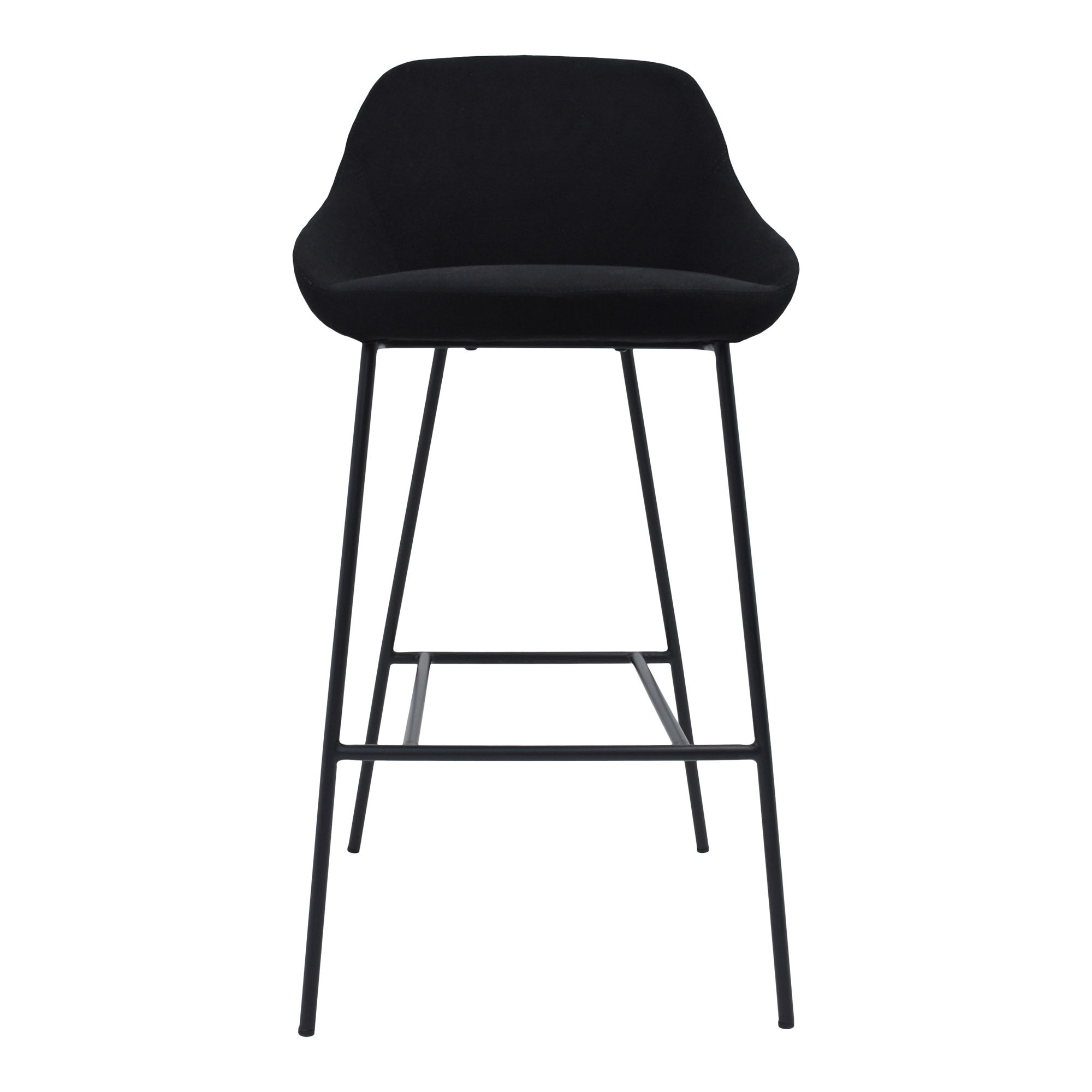 Shelby Bar Stool Black large image 