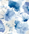Watercolor Bouquet Cobalt Wallpaper 0 Watercolor Bouquet Cobalt Wallpaper thumbnail 0