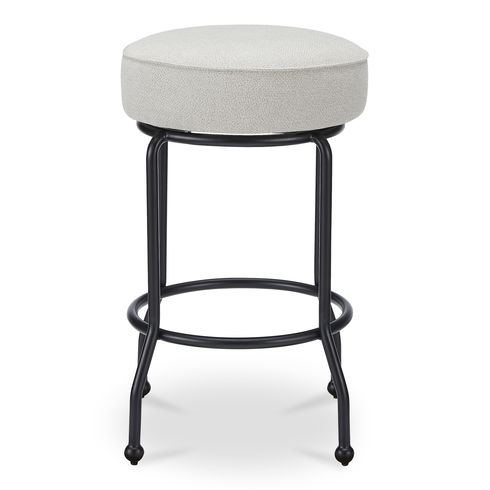 Kelsey Swivel Counter Stool Beige
