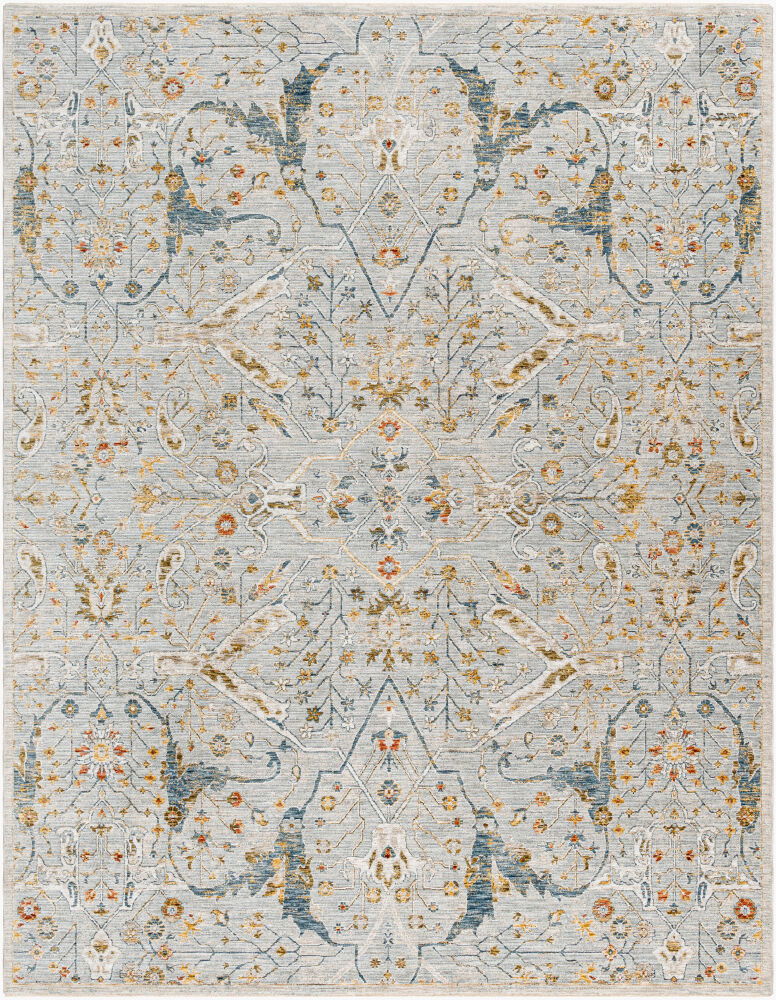 Reina Machine Woven Rug, by Surya, 1'3.75" length x 1'3.75" width