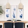 Tosha 1-Light Cotton Rope Bell Pendant, by Mercana, 12.5" length x 12.5" width x 19" height thumbnail 2