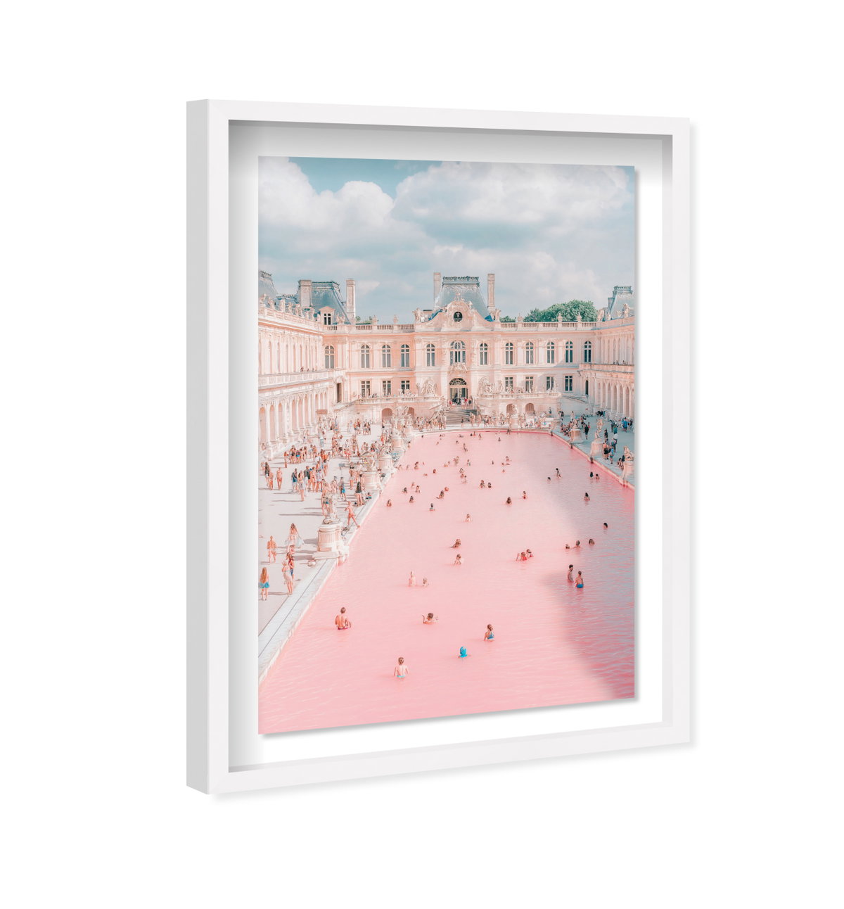 Pink Pool (No Embellishment), Art by Oliver Gal,  24x36 View 2
