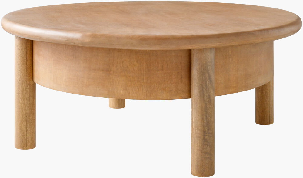 Rondo Coffee Table, by Surya, 38" width x 16" height
