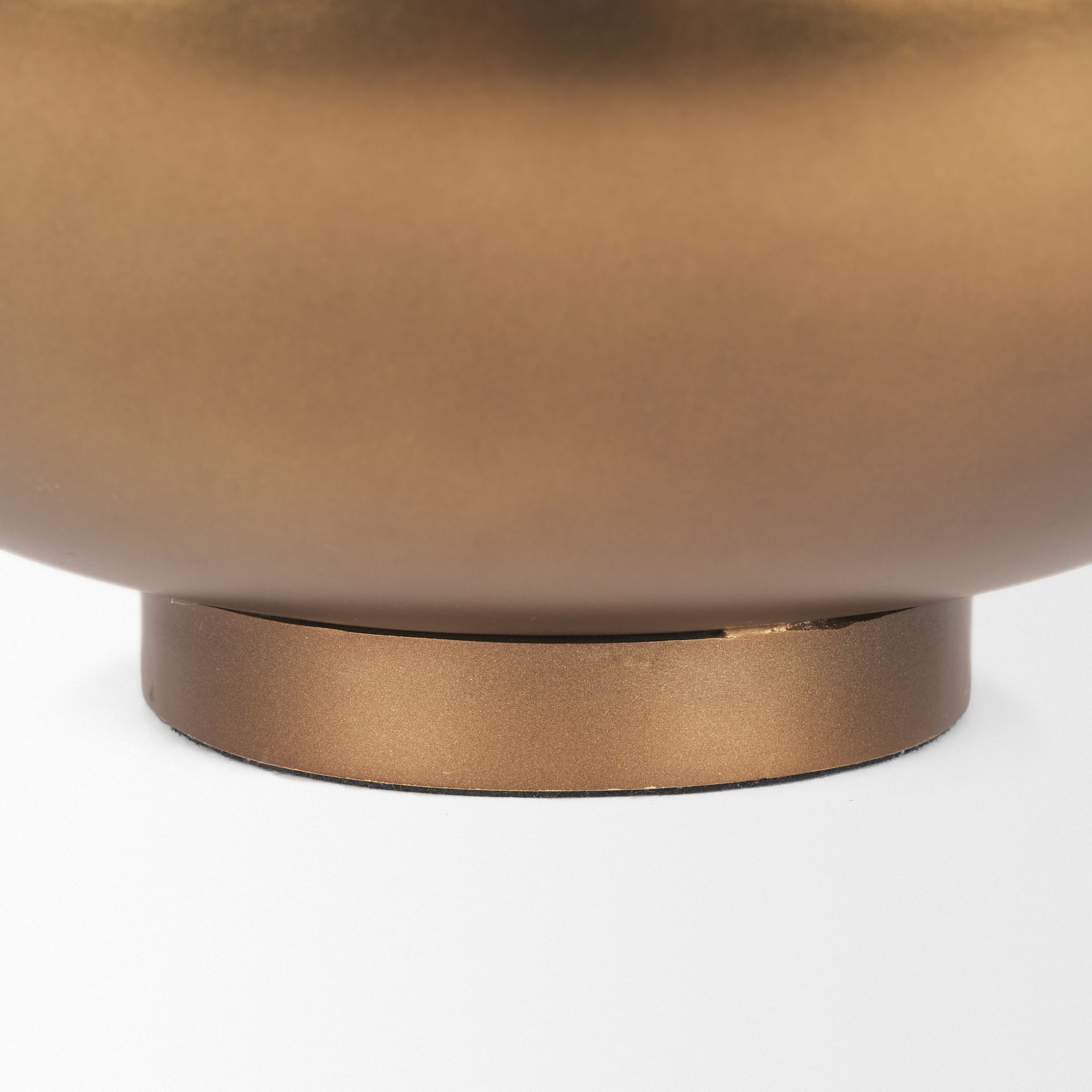 Quiana Large Gold Metal Vase, by Mercana, 10.5" length x 10.5" width x 6" height View 10