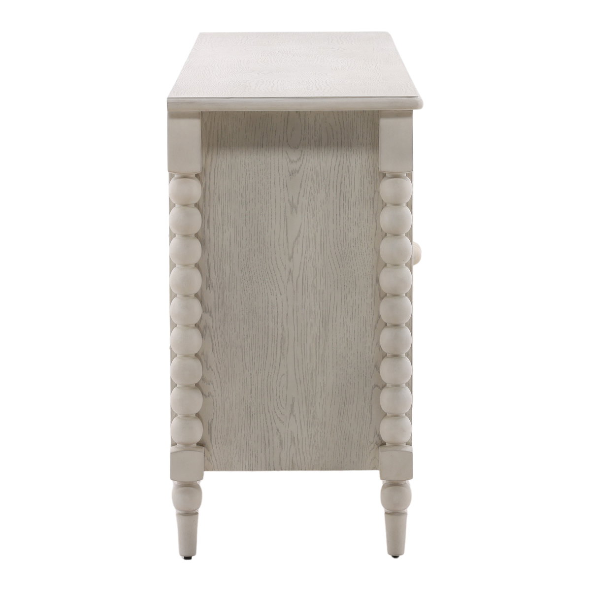 Marcellina Sideboard Whitewash, Sideboards & Buffet by Dovetail, 84" width x 33" height x 18" depth View 3