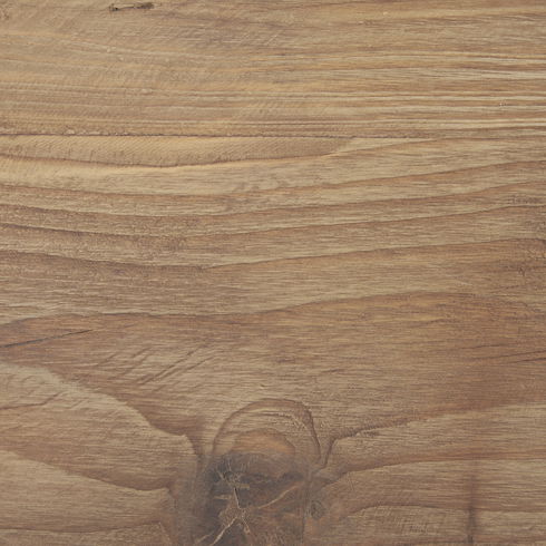 Tahlia Round Natural Brown Wood with Angled Legs Stool